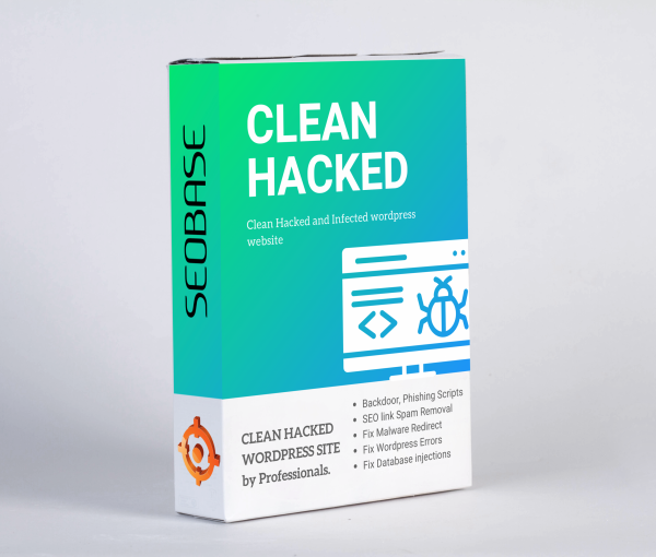 CLEAN HACKED WORDPRESS SITE Featured